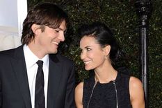 Pareja Demi Moore y Ashton Kutcher estuvieron juntos durante ocho años.
