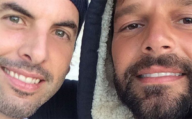 RICKY MARTIN Y SU EX NOVIO, CARLOS GONZÁLEZ Foto: ARCHIVO