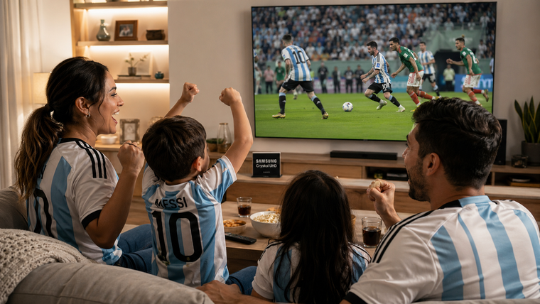Sistema Tizen, aplicaciones de streaming y asistente Bixby permiten navegar y controlar el televisor fácilmente. Sistema Tizen, aplicaciones de streaming y asistente Bixby permiten navegar y controlar el televisor fácilmente.