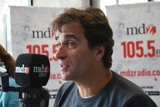 Gabriel Solano, precandidato a presidente por el FIT, en MDZ Radio Foto: Rodrigo DAngelo/MDZ