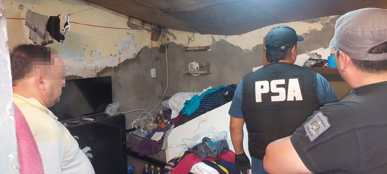 Allanamiento de la Policía de Seguridad Aeroportuaria Foto: Policía de Seguridad Aeroportuaria (Imagen Ilustrativa)