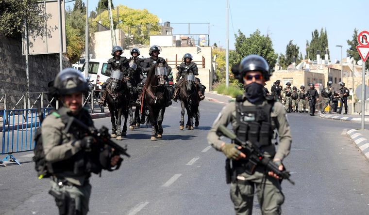 Las fuerzas israelíes continúan su contraofensiva. Foto: Efe.