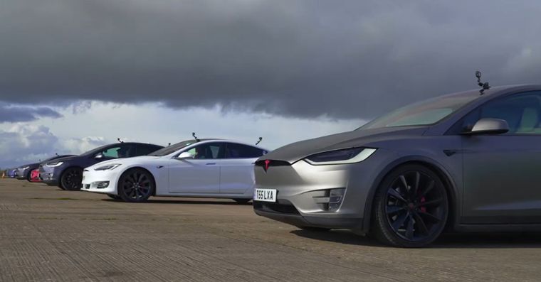 ¿Cuál es el Tesla más rápido del mundo? Foto: CarWow