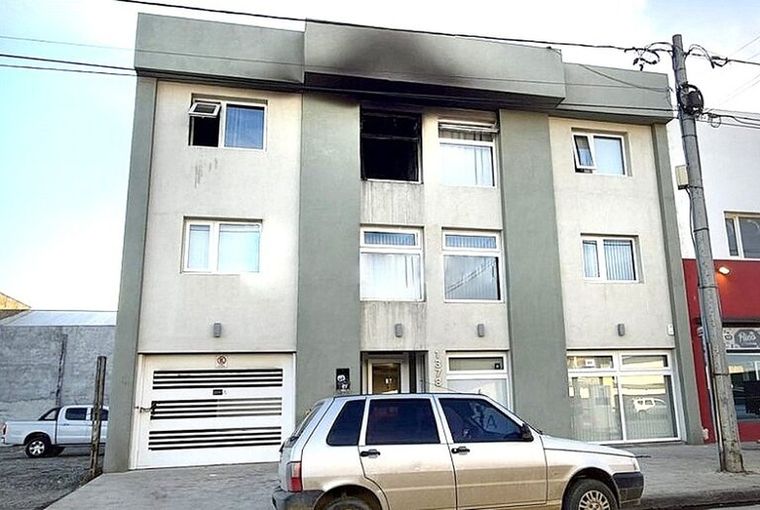 El sitio donde se produjo el incendio, que aparentemente fue intencional Foto: Foto: Diario Prensa