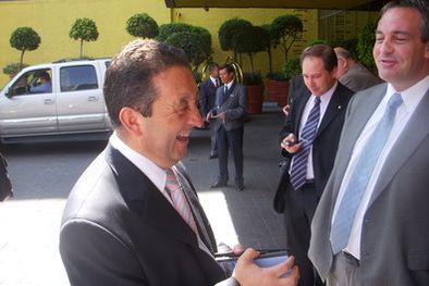 MDZol | Jaque, en la puerta del hotel Presidente Intercontinental, en donde se aloja.