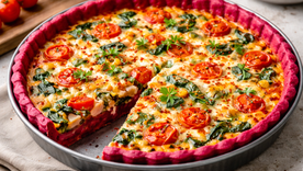 Receta saludable de tapa de tarta roja Receta saludable de tapa de tarta roja