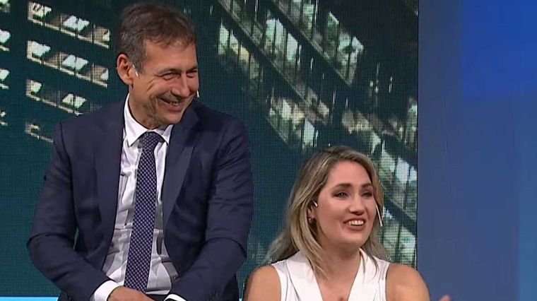 Luis Naidenoff y Carolina Losada