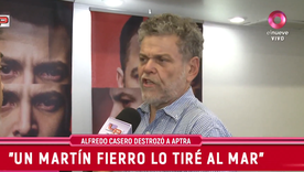 El actor no tuvo filtros. El actor no tuvo filtros.