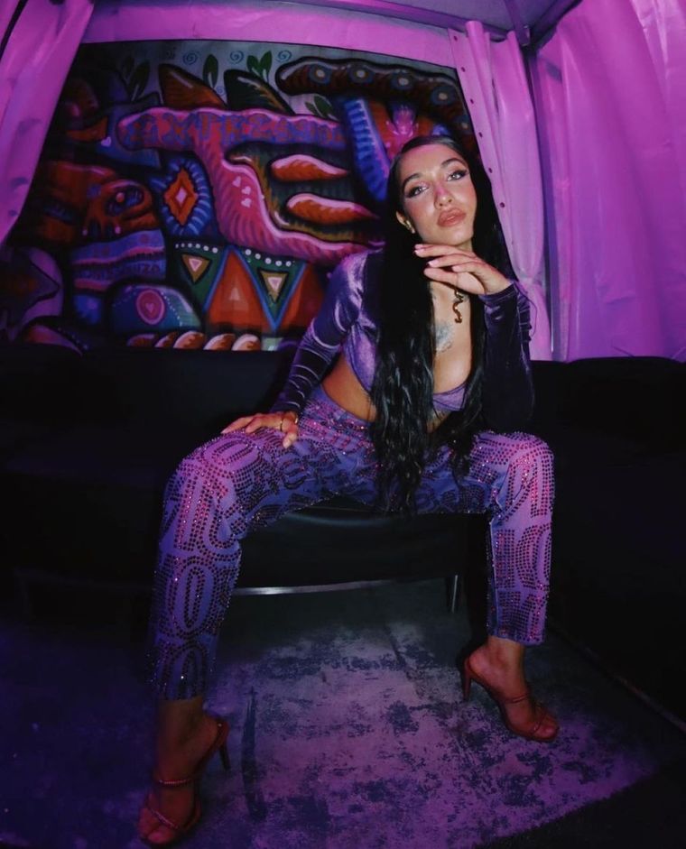 Los jeans que todas buscan son los que usaron María Becerra y María Vázquez Foto: Instagram