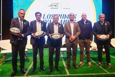 Alfredo Cornejo participó en Buenos Aires de la presentación oficial de la serie internacional entre Los Pumas y Australia. Alfredo Cornejo participó en Buenos Aires de la presentación oficial de la serie internacional entre Los Pumas y Australia.