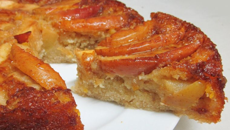 La torta invertida más rica.