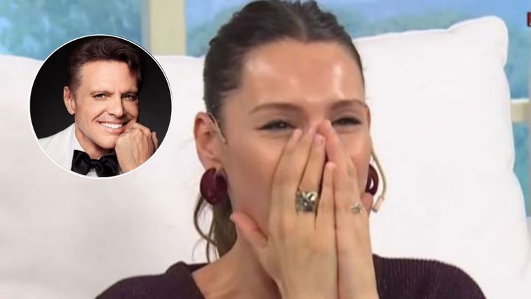 Luis Miguel habría tirado una rosa a Pampita. / Captura de TV