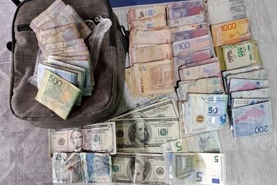 MDZol | Miles de pesos secuestrados Foto: Ministerio de Seguridad