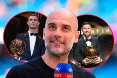 Guardiola recordó las épocas doradas de Messi y Cristiano Ronaldo. Foto: Archivo, EFE y NA
