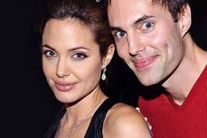 Angelina Jolie y su hermano James Haven.