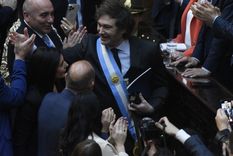 Javier Milei presentó el Presupuesto 2025 en  el Congreso de la Nación con ausencias de la oposición Foto: Juan Mateo Aberastain/MDZ