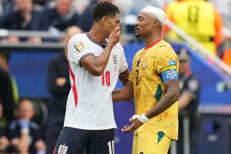Jude Bellingham quedó envuelto en una polémica tras el Inglaterra-Ghana. Jude Bellingham quedó envuelto en una polémica tras el Inglaterra-Ghana.