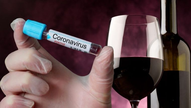 Vino y coronavirus.