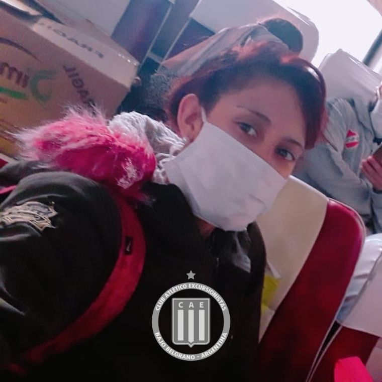 Stephanie Rea en camino a su casa. Club Excursionistas Foto: Club Excursionistas