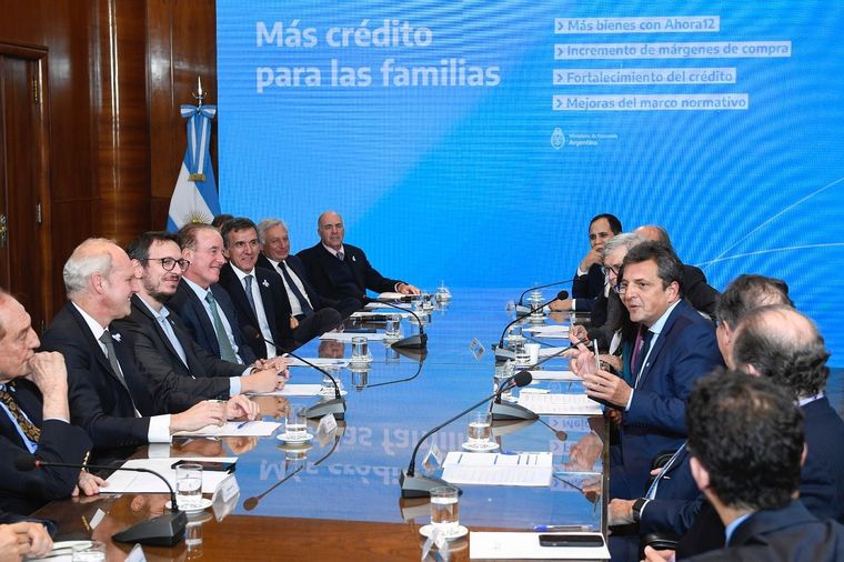 La medida anunciada por Sergio Massa busca impulsar los consumos familiares Foto: Noticias Argentinas