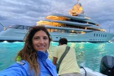 Florencia Mainet se convirtió en azafata de yates de lujo y logró cumplir su sueño de poder viajar por el mundo. Foto: Gentileza / Florencia Mainet