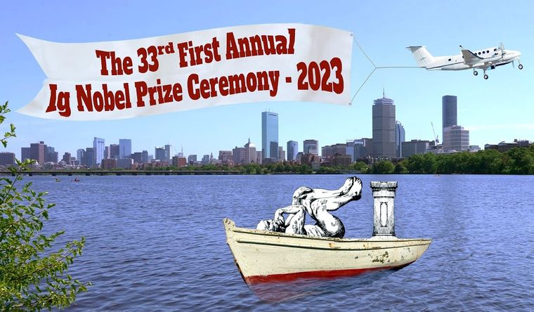 Ig Nobel 2023 La última edición de los Ig Nobel fue desopilante. Foto: Captura de pantalla.