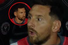 Lionel Messi celebró el gol de su equipo.