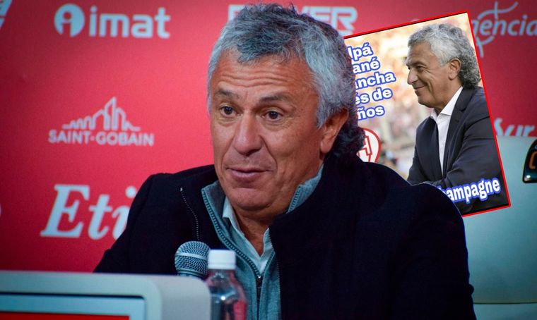 Pipo Gorosito se burló de Huracán luego del triunfo de Gimnasia en el Ducó.