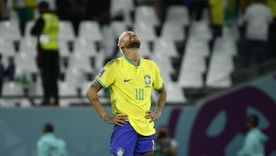 Neymar, desconsolado ante la eliminación de Brasil en manos de Croacia. Foto: EFE Neymar, desconsolado ante la eliminación de Brasil en manos de Croacia. Foto: EFE