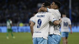 La reacción de Maravilla Martínez a los pasacalles en Racing contra Maximiliano Salas. La reacción de Maravilla Martínez a los pasacalles en Racing contra Maximiliano Salas.