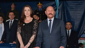 Villarruel e Insfrán compartieron palco en Formosa en octubre.