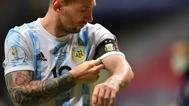 Lionel Messi, capitán de la selección Lionel Messi, capitán de la selección