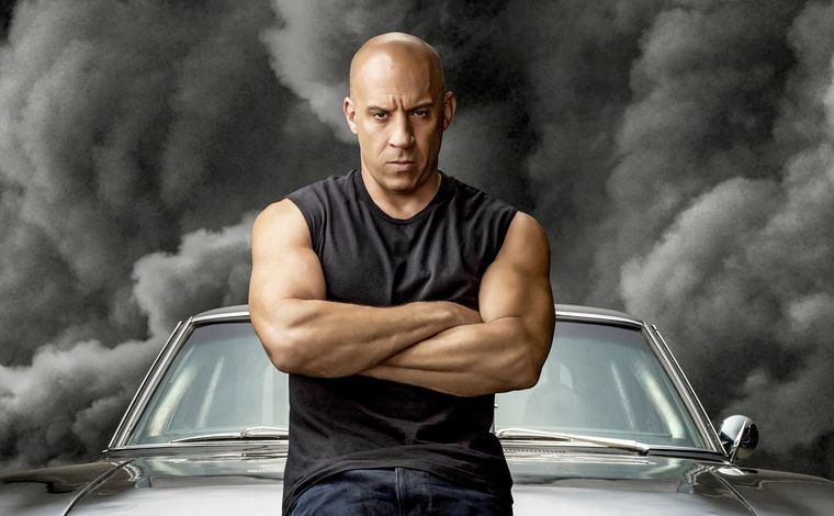 Vin Diesel es Dominic Toretto en Rápido y Furioso.