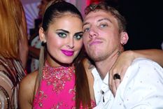 silvina luna y el polaco, desnudos en la cama