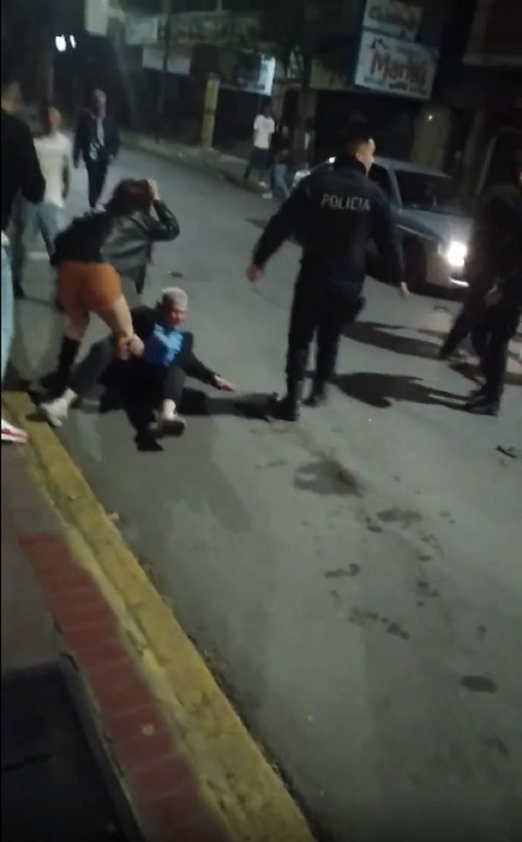 Las imágenes que se observaron en el video