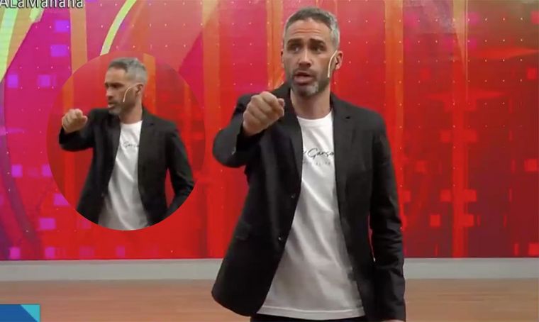 DE TERROR. EL POLLO ALVAREZ VIVIO MINUTOS DE MUCHO MIEDO.