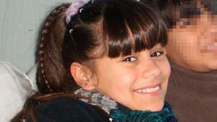 El cuerpo de la menor fue hallado 9 días después de su desaparición, el miércoles 31 de agosto de 2011 Foto: Télam