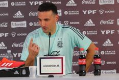 El DT palpitó el duelo contra la Celeste Foto: AFA