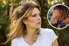 Isabel Macedo se mostró angustiada tras dejar a su hija Belita en el jardín.