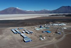 El proyecto Mariana es un depósito de salmuera de litio que se encuentra en el Salar de Llullaillaco, en la Puna Salteña. Foto: Gentileza