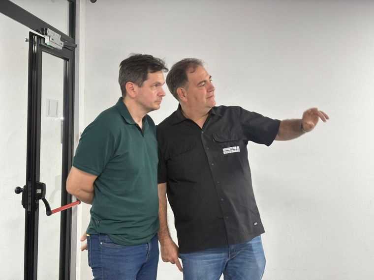 Javier Alonso con Jorge Matzkin