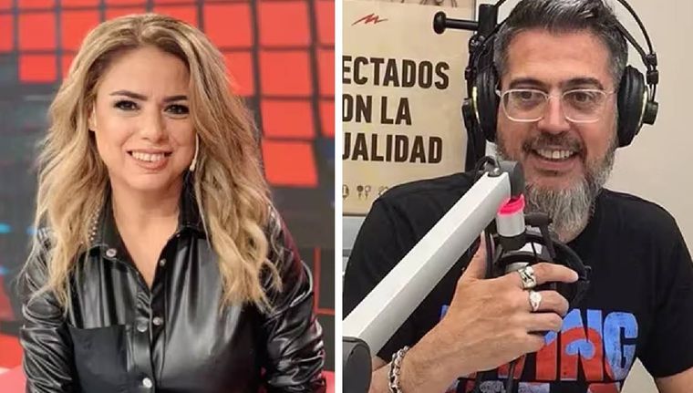 Marina Calabró y Rolando Barbano, separados.