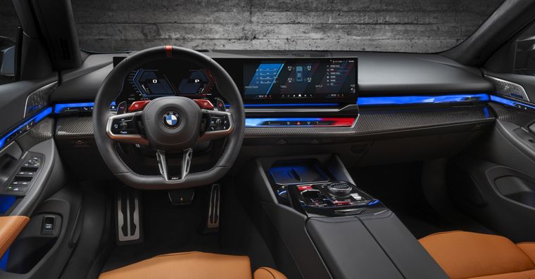 Interior del nuevo BMW M5 Foto: BMW