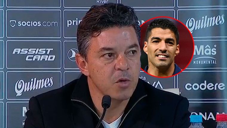 Gallardo habló sobre Suárez, el gran sueño de River en este mercado de pases.