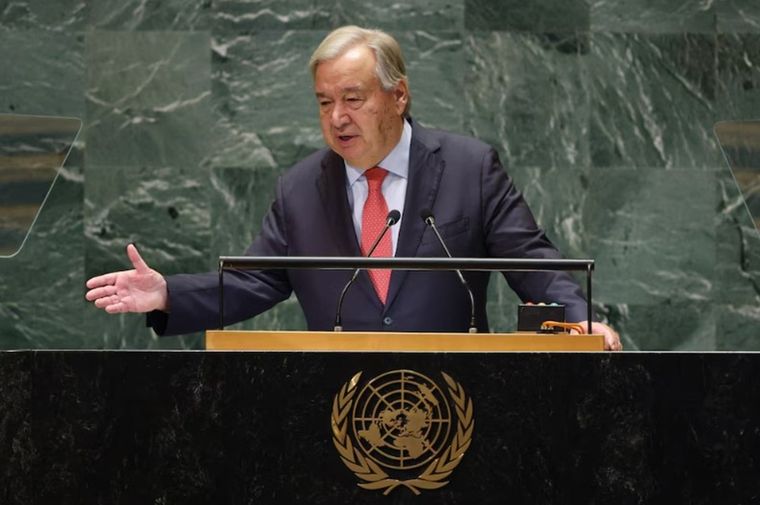 El Secretario General de la ONU, António Guterres