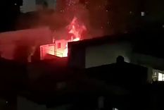 Así fueron las primeras imágenes del incendio en Belgrano Foto: Imagen ilustrativa