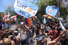 Los vecinos autoconvocados celebraron en la Plaza Independencia. Foto: Foto: Pachy Reynoso
