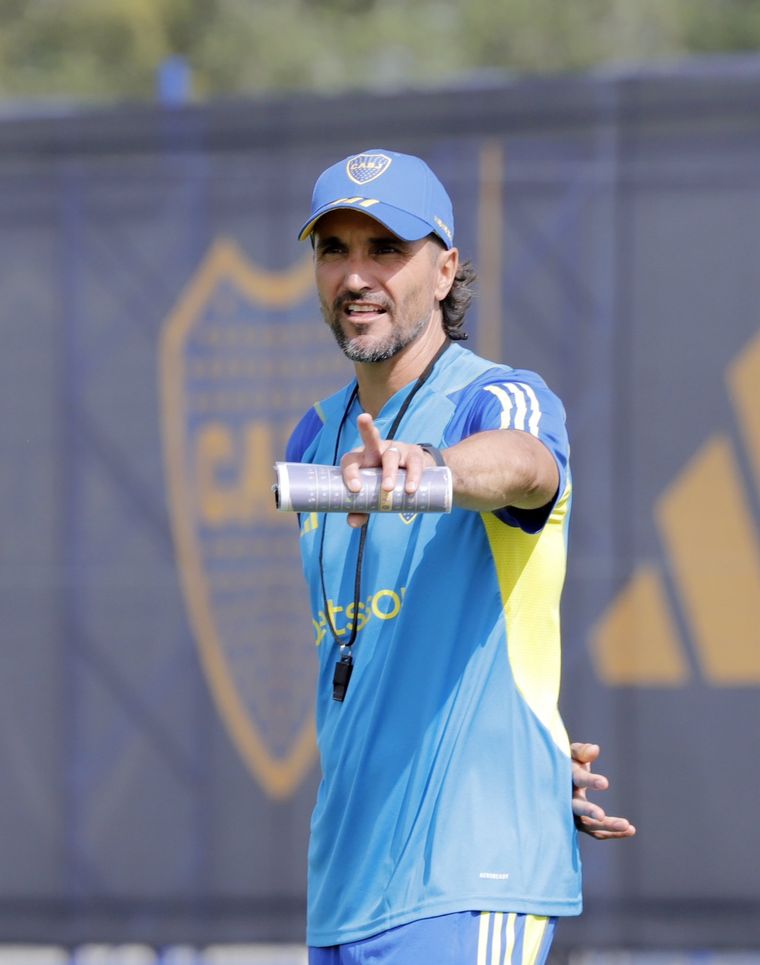 Martínez dio día libre en Boca. Foto: Boca Juniors