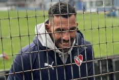 El entrenador del Rojo dirigió una práctica ¡después del partido! Foto: Gentileza Lucas Gonzalez Diez