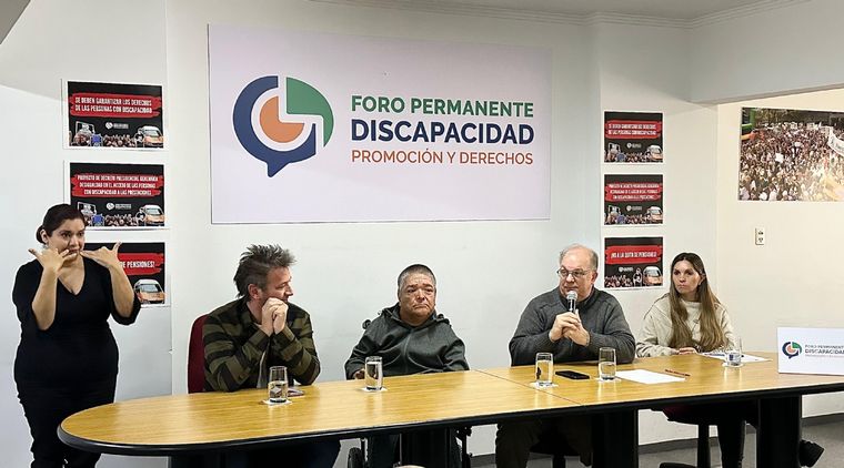 El Foro Permanente de Discapacidad volverá a pedirle al Gobierno por la emergencia del sector. Foto: Victoria Urruspuru / MDZ